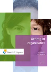 Omslag van Gedrag in organisaties