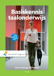 Omslag van Basiskennis taalonderwijs