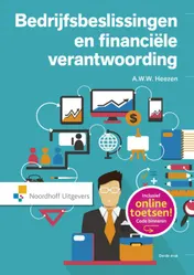 Omslag van Bedrijfsbeslissingen en financiële verantwoording