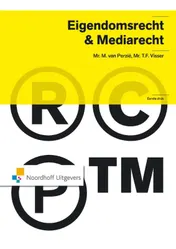 Omslag van Eigendomsrecht en mediarecht