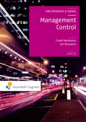 Omslag van Management control