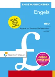 Omslag van Basisvaardigheden Engels voor het hbo