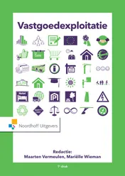 Omslag van Vastgoedexploitatie