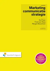 Omslag van Marketingcommunicatiestrategie