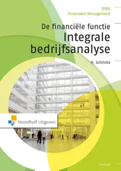 Omslag van De financiele functie: integrale bedrijfsanalyse