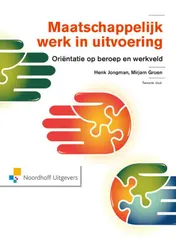Omslag van Maatschappelijk werk in uitvoering