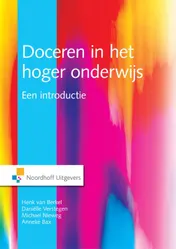 Omslag van Doceren in het hoger onderwijs