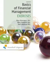 Omslag van The basics of financial management