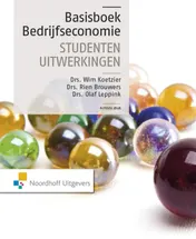 Omslag van Studentenuitwerkingen