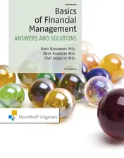 Omslag van Basics of financial management