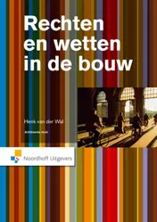 Omslag van Rechten en wetten in de bouw