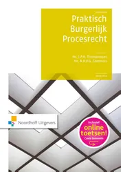Omslag van Praktisch burgerlijk procesrecht