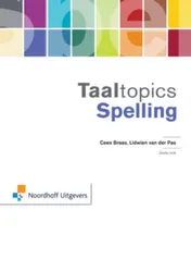 Omslag van Spelling