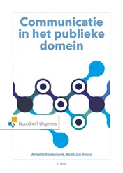 Omslag van Communicatie in het publieke domein