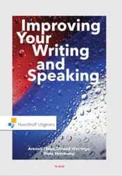 Omslag van Improving your writing and speaking