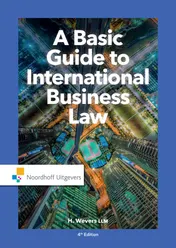 Omslag van A basic guide to International business law
