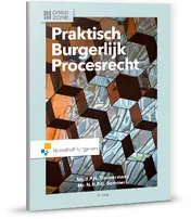 Omslag van Praktisch burgerlijk procesrecht