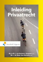Omslag van Inleiding privaatrecht