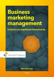 Omslag van Business marketing management