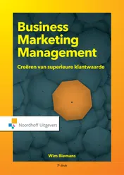Omslag van Business marketing management