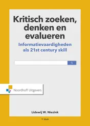 Omslag van Kritisch zoeken, denken evalueren