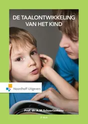 Omslag van De taalontwikkeling van het kind