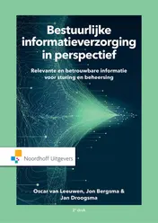 Omslag van Bestuurlijke informatieverzorging in perspectief