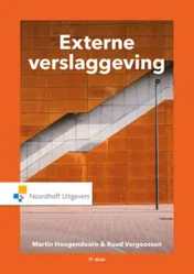 Omslag van Externe verslaggeving