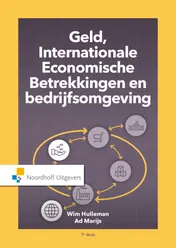 Omslag van Geld, Internationale Economische Betrekkingen en bedrijfsomgeving, leerboek (e-book)