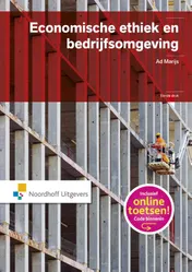 Omslag van Economische ethiek en bedrijfsomgeving