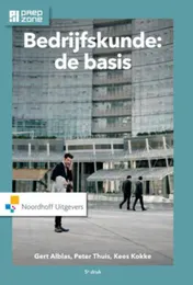 Omslag van Bedrijfskunde: de basis