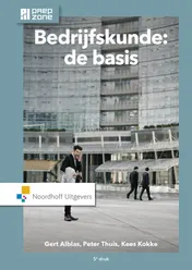 Omslag van Bedrijfskunde: de basis