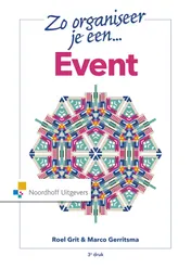 Omslag van Zo organiseer je een event