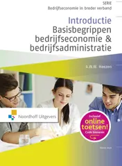 Omslag van Introductie basisbegrippen bedrijfseconomie en bedrijfsadministratie