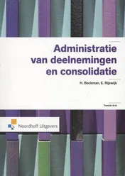 Omslag van Administratie van deelnemingen en consolidatie