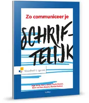 Omslag van Zo communiceer je schriftelijk