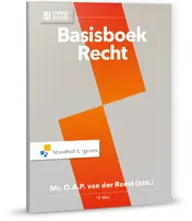 Omslag van Basisboek Recht