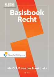 Omslag van Basisboek Recht