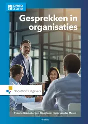 Omslag van Gesprekken in organisaties