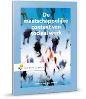 Omslag van De maatschappelijke context van sociaal werk