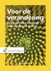 Omslag van Voor de verandering