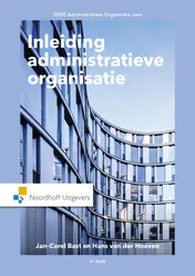 Omslag van Inleiding administratieve organisatie