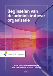 Omslag van Beginselen van de administratieve organisatie