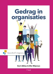 Omslag van Gedrag in organisaties