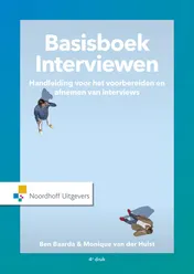Omslag van Basisboek Interviewen