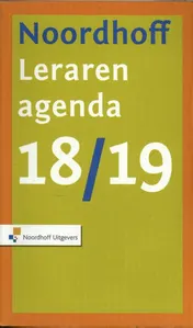 Omslag van Noordhoff Lerarenagenda 2018-2019