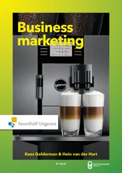 Omslag van Business marketing