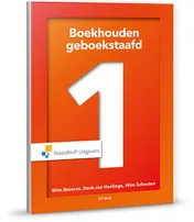Omslag van Boekhouden geboekstaafd 1