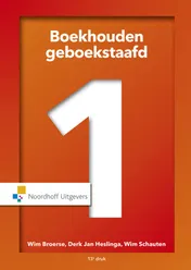Omslag van Boekhouden geboekstaafd 1