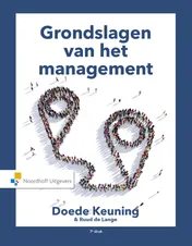 Omslag van Grondslagen van het management